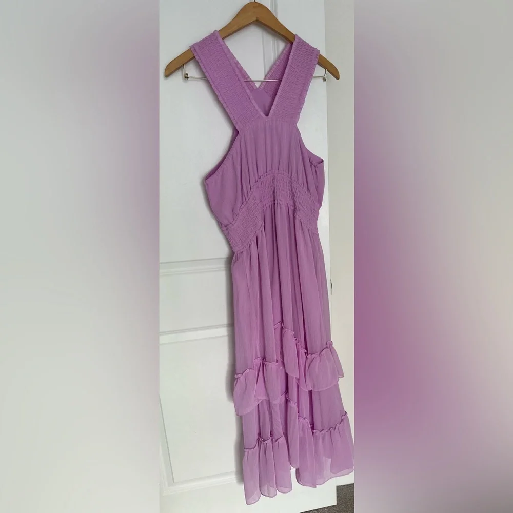 BETSEY JOHNSON Shadow Stripe Midi Dress. Size XL 🌸🪻 - Picture 5 of 11